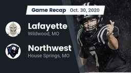 Recap: Lafayette  vs. Northwest  2020