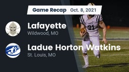 Recap: Lafayette  vs. Ladue Horton Watkins  2021