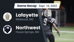 Recap: Lafayette  vs. Northwest  2022