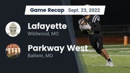 Recap: Lafayette  vs. Parkway West  2022