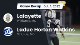 Recap: Lafayette  vs. Ladue Horton Watkins  2022