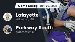 Recap: Lafayette  vs. Parkway South  2022