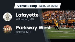 Recap: Lafayette  vs. Parkway West  2023