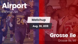 Matchup: Airport  vs. Grosse Ile  2018