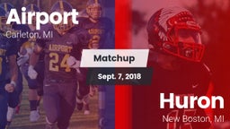 Matchup: Airport  vs. Huron  2018