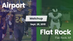 Matchup: Airport  vs. Flat Rock  2018