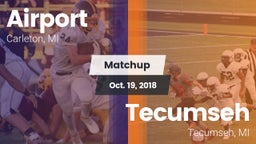 Matchup: Airport  vs. Tecumseh  2018