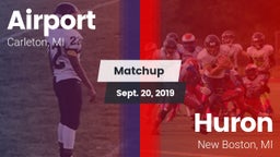 Matchup: Airport  vs. Huron  2019