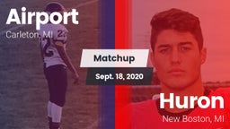 Matchup: Airport  vs. Huron  2020