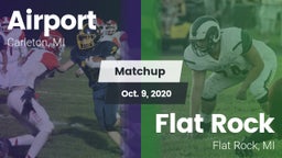 Matchup: Airport  vs. Flat Rock  2020
