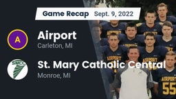 Recap: Airport  vs. St. Mary Catholic Central  2022