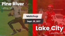 Matchup: Pine River High Scho vs. Lake City  2017