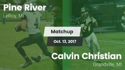 Matchup: Pine River High Scho vs. Calvin Christian  2017