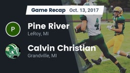 Recap: Pine River  vs. Calvin Christian  2017