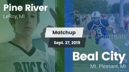 Matchup: Pine River High Scho vs. Beal City  2019