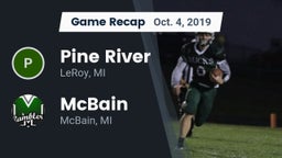 Recap: Pine River  vs. McBain  2019