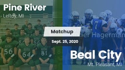 Matchup: Pine River High Scho vs. Beal City  2020