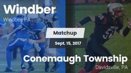 Matchup: Windber  vs. Conemaugh Township  2017