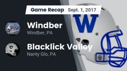 Recap: Windber  vs. Blacklick Valley  2017