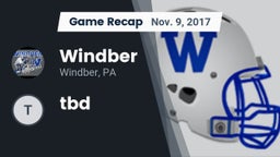 Recap: Windber  vs. tbd 2017