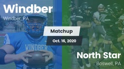 Matchup: Windber  vs. North Star  2020