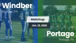 Matchup: Windber  vs. Portage  2020