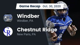 Recap: Windber  vs. Chestnut Ridge  2020