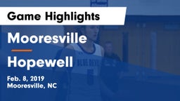 Mooresville  vs Hopewell  Game Highlights - Feb. 8, 2019