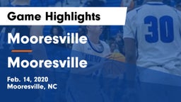 Mooresville  vs Mooresville  Game Highlights - Feb. 14, 2020