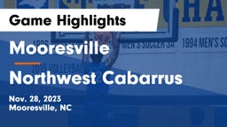 Mooresville  vs Northwest Cabarrus  Game Highlights - Nov. 28, 2023