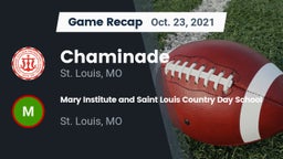 Recap: Chaminade  vs. Mary Institute and Saint Louis Country Day School 2021