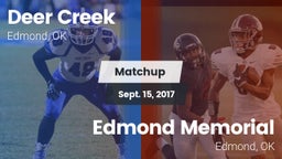 Matchup: Deer Creek High vs. Edmond Memorial  2017