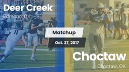 Matchup: Deer Creek High vs. Choctaw  2017