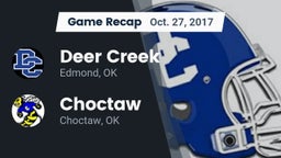 Recap: Deer Creek  vs. Choctaw  2017