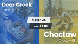 Matchup: Deer Creek High vs. Choctaw  2018