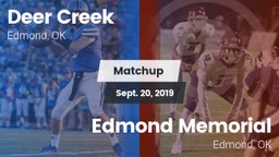 Matchup: Deer Creek High vs. Edmond Memorial  2019