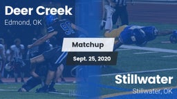 Matchup: Deer Creek High vs. Stillwater  2020