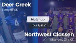 Matchup: Deer Creek High vs. Northwest Classen  2020