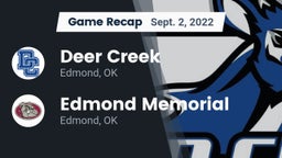 Recap: Deer Creek  vs. Edmond Memorial  2022