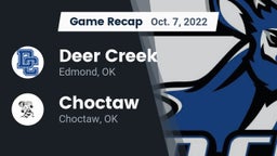 Recap: Deer Creek  vs. Choctaw  2022