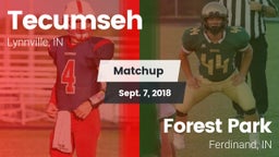Matchup: Tecumseh  vs. Forest Park  2018