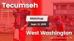 Matchup: Tecumseh  vs. West Washington  2018