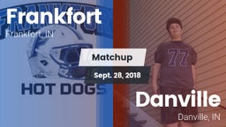 Matchup: Frankfort High vs. Danville  2018