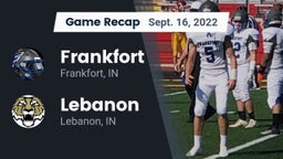 Recap: Frankfort  vs. Lebanon  2022