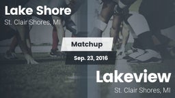 Matchup: Lake Shore High vs. Lakeview  2016