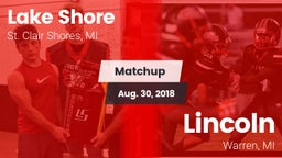 Matchup: Lake Shore High vs. Lincoln  2018