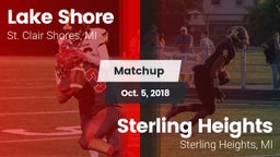 Matchup: Lake Shore High vs. Sterling Heights  2018