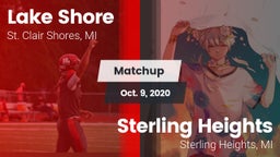 Matchup: Lake Shore High vs. Sterling Heights  2020