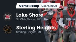 Recap: Lake Shore  vs. Sterling Heights  2020