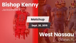 Matchup: Bishop Kenny High vs. West Nassau  2019